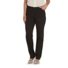 Women's Lee Original All Day Relaxed Fit Pants, Size: 10 T/l, Dark Brown