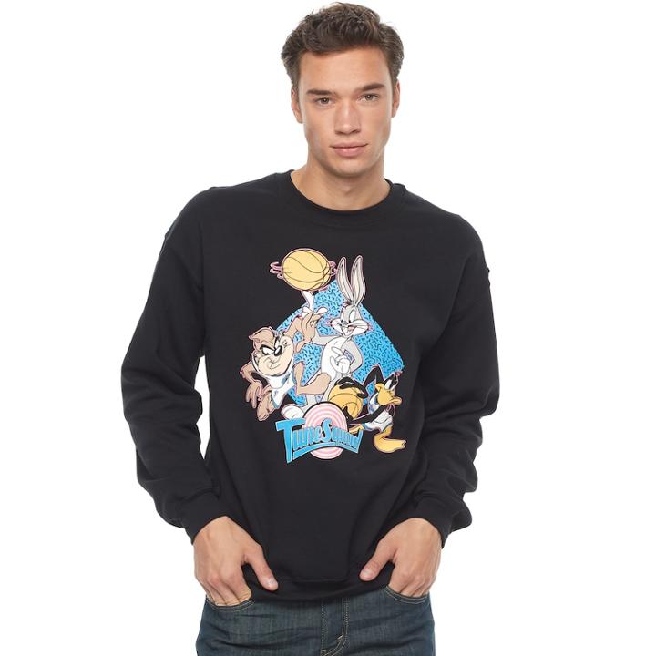 Men's Looney Tunes Squad Tee, Size: Large, Black