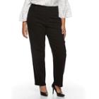Plus Size Gloria Vanderbilt Amanda High-rise Jeans, Women's, Size: 18 W, Grey (charcoal)