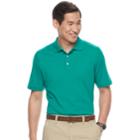 Men's Croft & Barrow&reg; Signature Interlock Polo, Size: Xxl, Green