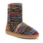 Lamo Juarez Women's Mid-calf Winter Boots, Girl's, Size: 6, Beig/green (beig/khaki)