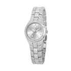 Disney's Minnie Mouse Women's Stainless Steel Watch, Silver