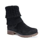 Muk Luks Kelby Women's Water-resistant Boots, Girl's, Size: 6, Black