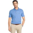 Men's Izod Grid Polo, Size: Medium, Blue Other