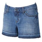Women's Jennifer Lopez Release-hem Jean Shorts, Size: 14, Med Blue