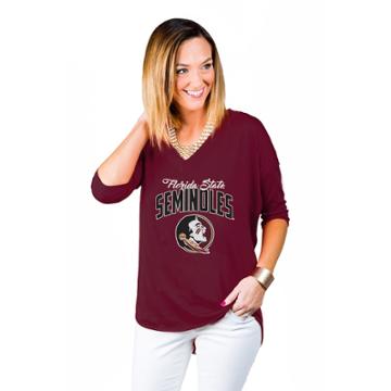Women's Gameday Couture Florida State Seminoles Team Tee, Size: Xl, Med Red