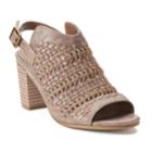 Sonoma Goods For Life&trade; Celie Women's Slingback Mules, Size: Medium (8), Lt Beige