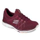 Skechers Galaxies Witty Talk Women's Sneakers, Size: 6.5, Red (burgundy)