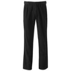 Men's Croft & Barrow&reg; Classic-fit Pleated Corduroy Pants, Size: 34x36, Black