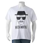 Big & Tall Breaking Bad Heisenberg Tee, Men's, Size: Xl Tall, White
