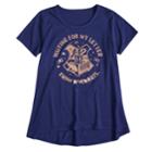 Girls 7-16 Harry Potter Waiting For My Letter From Hogwarts Graphic Tee, Size: Small, Blue (navy)