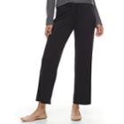 Petite Sonoma Goods For Life&trade; Soft Touch Lounge Pant, Women's, Size: Pxl Short, Black