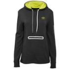 Women's Umbro Pullover Hoodie, Size: Medium, Black