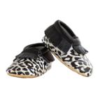 Baby Girl Itzy Ritzy Patterned Moc Happens Moccasin Crib Shoes, Size: 0-6 Months, Multicolor