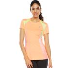 Women's Fila Sport&reg; Ombre Inset Workout Tee, Size: Xl, Brt Orange