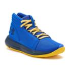 Under Armour Torch Mid Grade School Boys' Basketball Shoes, Size: 4, Dark Blue