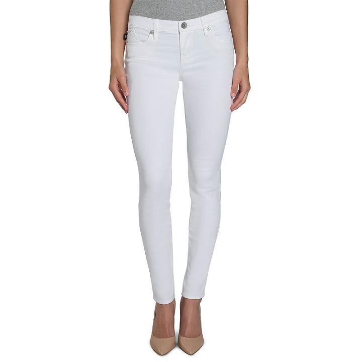 Women's Rock & Republic® Berlin White Skinny Jeans, Size: 10 Avg/reg