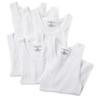 Men's Croft & Barrow&reg; 6-pk. A-shirts, Size: Xl, White