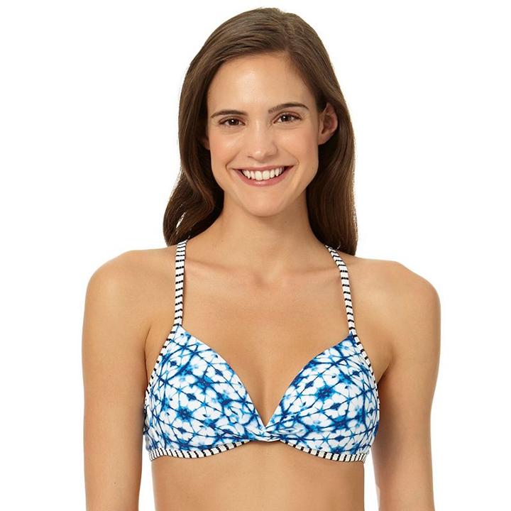 In Mocean Brainwaves Push Up Bikini Top, Size: Medium, Ovrfl Oth