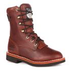 Georgia Boot Lacer 8-in. Women's Work Boots, Size: Medium (9.5), Brown