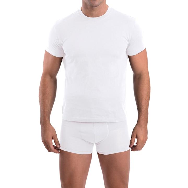 Men's Nick Graham 3-pack Modern-fit Cotton Crewneck Tees, Size: Small, White