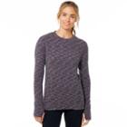 Women's Shape Active Oddessy Pullover, Size: Small, Dark Grey