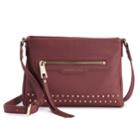 Jennifer Lopez Megyn Studded Mini Crossbody Bag, Women's, Dark Red