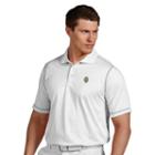 Men's Antigua Seattle Sounders Icon Desert-dry Tonal-striped Performance Polo, Size: Xl, Natural