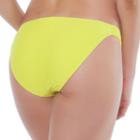 Mix And Match Solid Bikini Bottoms, Girl's, Size: Xs, Med Yellow