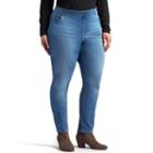 Plus Size Lee Harmony Dream Jean Jegging, Women's, Size: 18 - Regular, Dark Blue