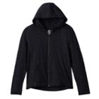 Girls 7-16 & Plus Size So&reg; Core Zip-up Hoodie, Girl's, Size: 14 1/2, Black