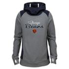 Girls 7-16 Chicago Bears Ultimate Funnel Hoodie, Girl's, Size: M(10-12), Grey
