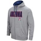 Men's Campus Heritage Arizona Wildcats Full-zip Hoodie, Size: Xxl, Dark Grey
