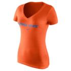 Women's Nike Boise State Broncos Wordmark Tee, Size: Xxl, Orange