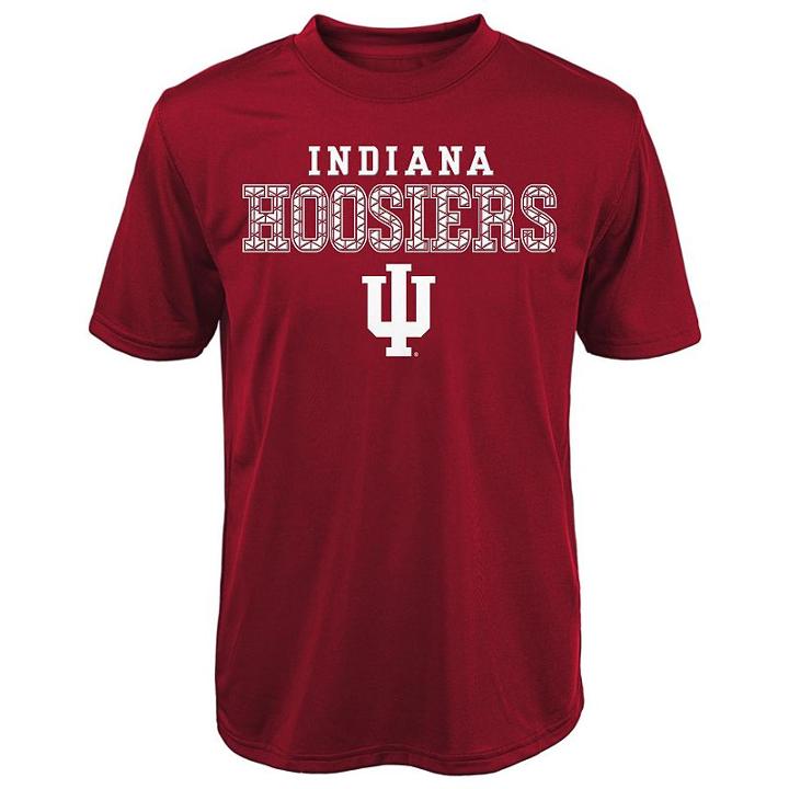 Boys 4-7 Indiana Hoosiers Fulcrum Performance Tee, Boy's, Size: M(5/6), Red