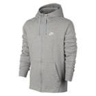 Big & Tall Nike Full-zip Jersey Hoodie, Men's, Size: Xxl Tall, Grey