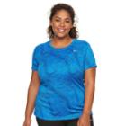 Plus Size Nike Ext Miler Dri-fit Crewneck Running Tee, Women's, Size: 2xl, Brt Blue