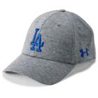Men's Under Armour Los Angeles Dodgers Closer Adjustable Snapback Cap, Light Grey