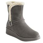 Sonoma Goods For Life&trade; Leeza Women's Wedge Ankle Boots, Size: 8, Grey (charcoal)