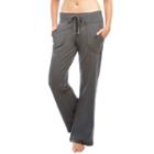 Women's Balance Collection Fleece Yoga Pants, Size: Medium, Med Grey
