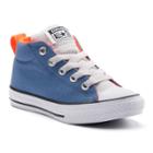 Kid's Converse Chuck Taylor All Star Street Mid Shoes, Size: 11, Blue Other