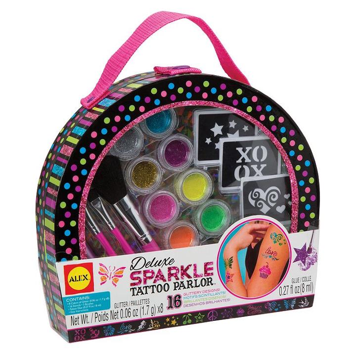 Alex Deluxe Sparkle Tattoo Parlor, Multicolor