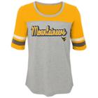 Girls 7-16 West Virginia Mountaineers Fan-tastic Tee, Size: S 7-8, Grey