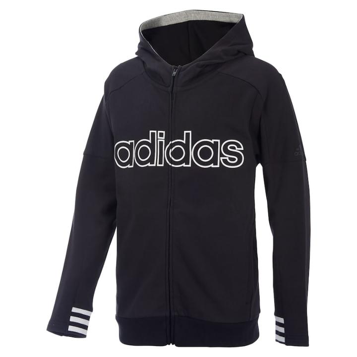 Boys 8-20 Adidas Classic Athletics Jacket, Size: Medium, Black