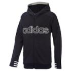 Boys 8-20 Adidas Classic Athletics Jacket, Size: Medium, Black