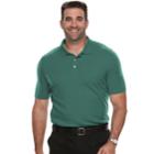 Big & Tall Croft & Barrow&reg; Classic-fit Easy-care Interlock Pocket Polo, Men's, Size: 4xlt, Med Green
