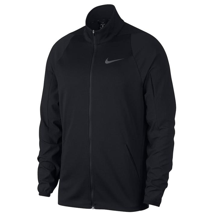 Men's Nike Dry Warm-up Jacket, Size: Large, Grey (charcoal)