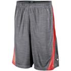 Men's Champion Georgia Bulldogs Boosted Stripe Shorts, Size: Medium, Grey