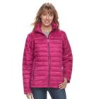 Women's Columbia Frosted Ice Printed Puffer Jacket, Size: Xl, Brt Purple