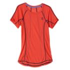 Girls 7-16 Fila Sport&reg; Contrast Stitch Thin Layer Tee, Girl's, Size: Xs/s(7/8), Brt Red